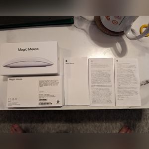 NEW opened box Apple Magic Mouse (white)